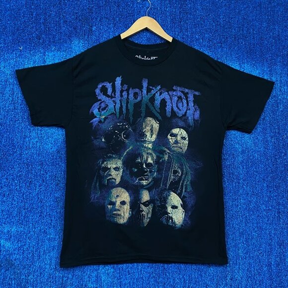 Slipknot Here Comes Pain World Tour Heavy Metal Band Tee L